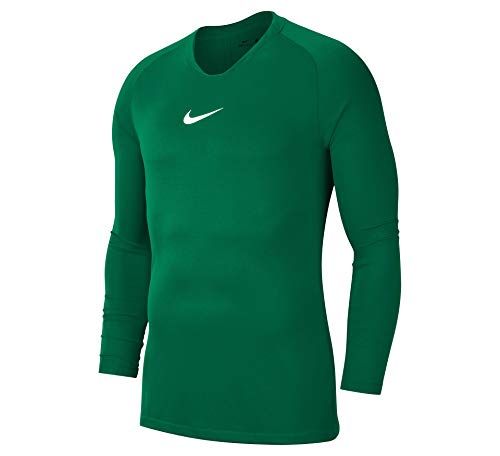 Nike Herren Dri-FIT Park First Layer Longsleeve, Pine Green/White, M von Nike