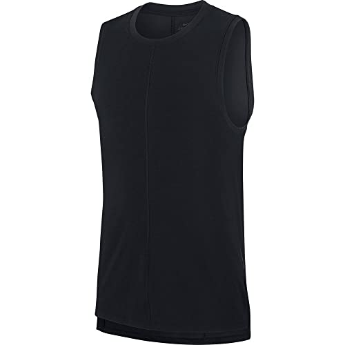 Nike Herren Dri-Fit Tanktop, Black/Black, S Nike Herren Dri-Fit Tanktop, Black/Black, S von Nike