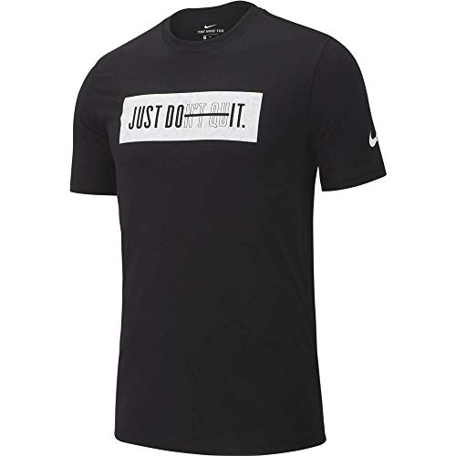 Nike Herren Dry JDQ Block 2.0 T-Shirt, Black/White, XL Nike Herren Dry JDQ Block 2.0 T-Shirt, Black/White, XL von Nike