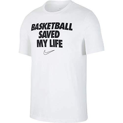 Nike Herren Dry Verbiage T Shirt, Weiß, XXL EU Nike Herren Dry Verbiage T Shirt, Weiß, XXL EU von Nike