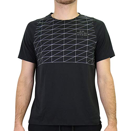 Nike Herren Dv Rise 365 Gx Flsh T-Shirt, Black/Reflective Silv, M Nike Herren Dv Rise 365 Gx Flsh T-Shirt, Black/Reflective Silv, M von Nike