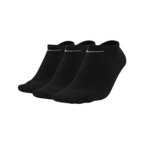Nike Unisex U Nk Everyday Ltwt 3pr Socken, Black/White, L EU Nike Unisex U Nk Everyday Ltwt 3pr Socken, Black/White, L EU von Nike