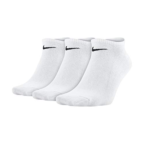Nike Unisex Everyday letvægts (3 par) No show Trainingssocken 3 Paar , Weiß / Schwarz, L EU Nike Unisex Everyday letvægts (3 par) No show Trainingssocken 3 Paar , Weiß / Schwarz, L EU von Nike