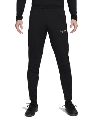 Nike Herren Full Length Pant M Nk Df Acd23 Pant Kpz Br, Black/Black/Metallic Gold, DV9740-015, L von Nike