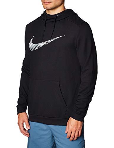 Nike Herren Hoodie Dri-Fit, Black, S, CJ4268-010 Nike Herren Hoodie Dri-Fit, Black, S, CJ4268-010 von Nike
