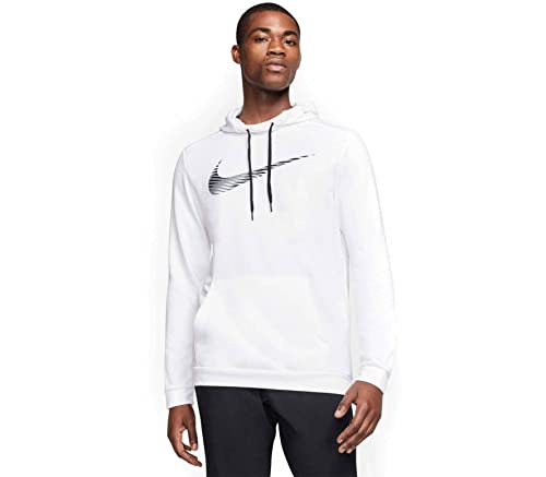 Nike Herren Hoodie Dri-Fit, White, M-T, CJ4268-100 Nike Herren Hoodie Dri-Fit, White, M-T, CJ4268-100 von Nike