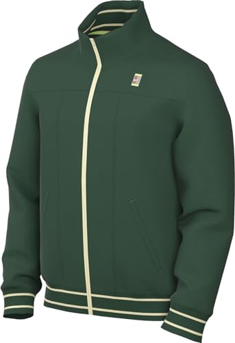 Nike Herren Jacke M Nkct Heritage Suit Jkt, Gorge Green/Coconut Milk, DC0620-341, 2XL von Nike