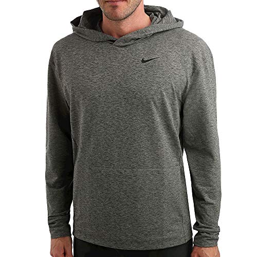 Nike Herren M NK Dry Hoodie PO HPRDRY LT Sweatshirt, Black/Htr, L von Nike