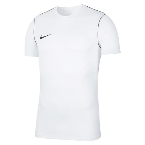Nike Herren T-shirt Dry Park 20, White/Black/Black, S, BV6883-100 von Nike