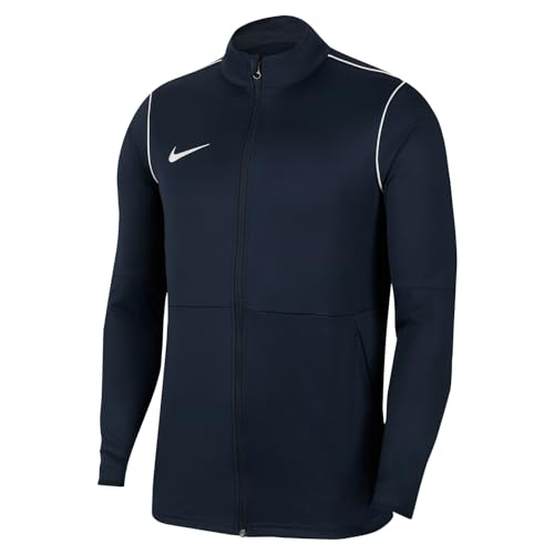 Nike Herren M NK Dry PARK20 TRK JKT K Sport Jacket, Obsidian/White/White, XL von Nike