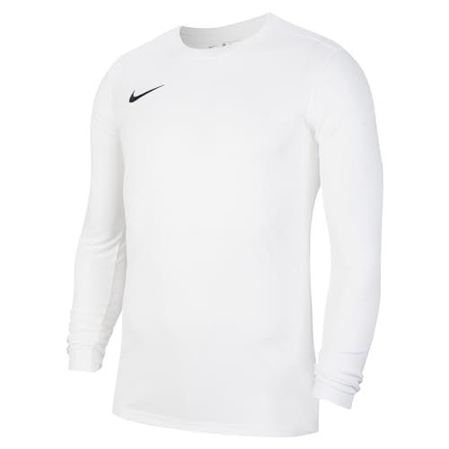 Nike Herren Nk Dry Park Vii Jsy Langarm trikot, White/Black, L EU von Nike