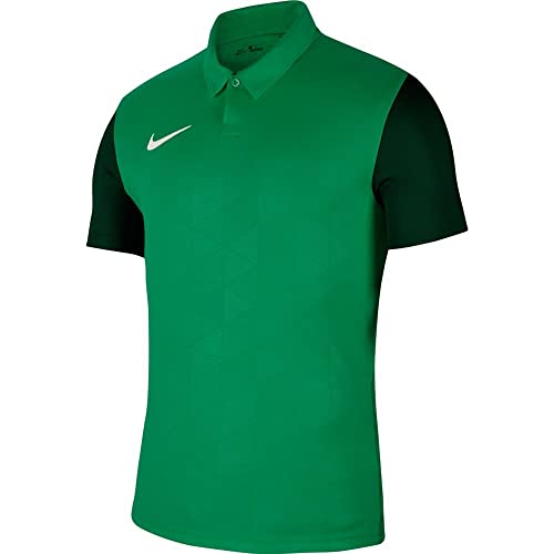 Nike Herren Poloshirt Trophy IV, Pine Green/Gorge Green/White, M, BV6725-303 von Nike