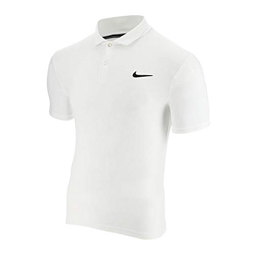 Nike Herren M NKCT DRY TEAM Polo Shirt, Weiß (white/Black), L von Nike