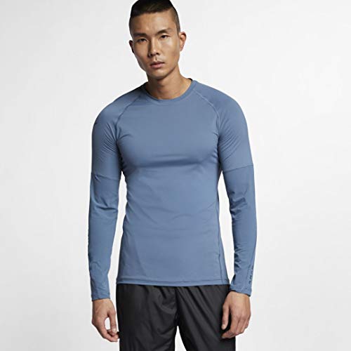 Nike Herren M NP LS TOP-TP Long Sleeved T-Shirt, Thunderstorm, M Nike Herren M NP LS TOP-TP Long Sleeved T-Shirt, Thunderstorm, M von Nike