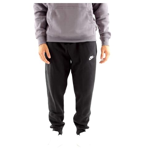 Nike Herren Sportswear Club Fleece Jogginghose, Black/Black/White, S Nike Herren Sportswear Club Fleece Jogginghose, Black/Black/White, S von Nike