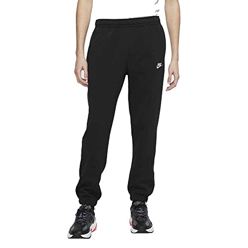 Nike Herren Sportswear Club Fleece Sweatpants, Black/Black/White, M EU von Nike