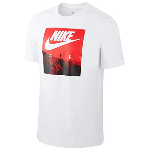 Nike Herren M NSW Tee AIR Photo T-Shirt, White, S Nike Herren M NSW Tee AIR Photo T-Shirt, White, S von Nike