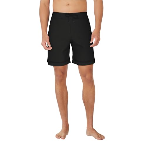 Nike Herren NESSF502-001_30 Boardshorts, Schwarz, 44 von Nike