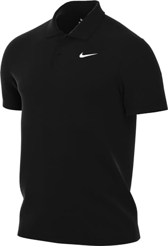 Nike Herren Nkct Df Polo Solid T-Shirt, Schwarz, S von Nike