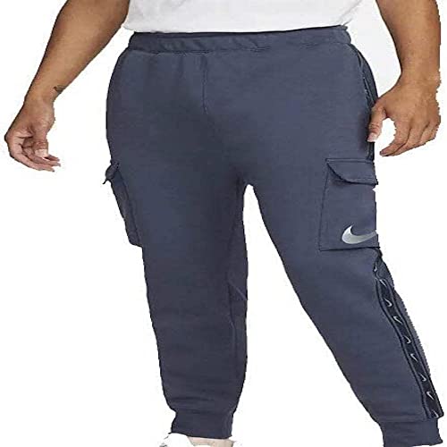 Nike Herren Nsw Repeat Hose, Thunder Blue/Mtlc Cool Grey, XL EU von Nike