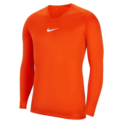 Nike Herren Park First Layer Jersey LS Trikot, Safety orange/White, L Nike Herren Park First Layer Jersey LS Trikot, Safety orange/White, L von Nike