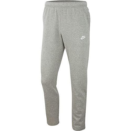 Nike Herren Sportswear Club Jogginghose, Dark Grey Heather/Matte Silver/White, 2XL von Nike