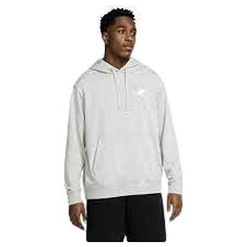 Nike Herren Sportswear Club Sweatshirt Mit Reißverschluss, Dk Grey Heather/Silber/Weiss, M Nike Herren Sportswear Club Sweatshirt Mit Reißverschluss, Dk Grey Heather/Silber/Weiss, M von Nike