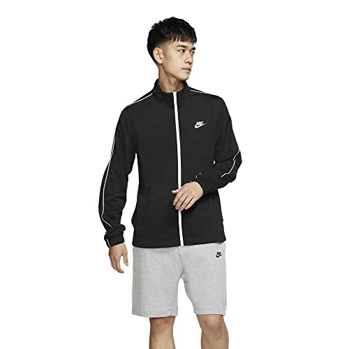 Nike Herren Sportswear Trainingsanzug, Black/White/White, XL von Nike