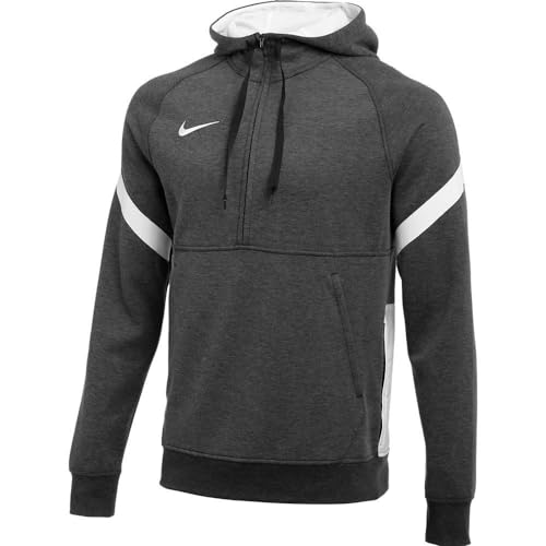 Nike Herren Strike 21 Fleece 1/2-Zip Hoodie, Black/Htr/White/White, S von Nike