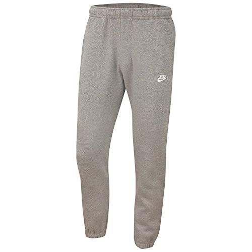 Nike Herren M Nsw Club Pant Cf Bb Hose, 063 Dk Grey Heather/Matte Silv, L EU Nike Herren M Nsw Club Pant Cf Bb Hose, 063 Dk Grey Heather/Matte Silv, L EU von Nike