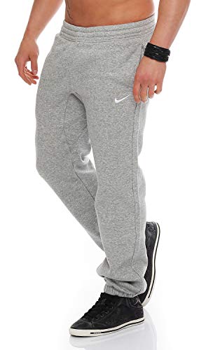 Nike Herren Sweathose Squad Fleece, grau/weiß, S, 611459 Nike Herren Sweathose Squad Fleece, grau/weiß, S, 611459 von Nike