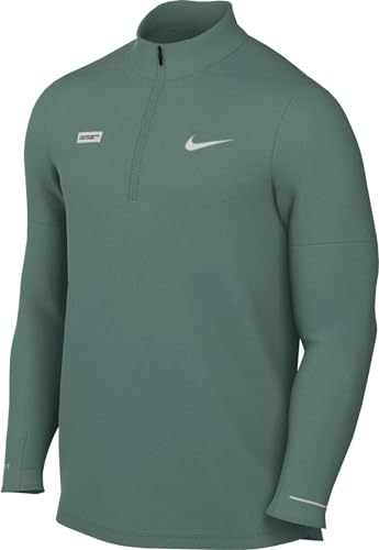 Nike Herren Sweatshirt Dri-Fit Elmnt Top Hz Flash Hbr, Bicoastal/Reflective Silv, FB8556-361, S von Nike