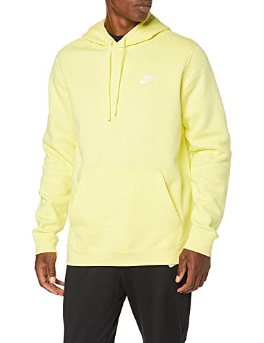 Nike Herren Sweatshirt M NSW Club PO BB, Yellow Pulse/White, XS, 804346 Nike Herren Sweatshirt M NSW Club PO BB, Yellow Pulse/White, XS, 804346 von Nike