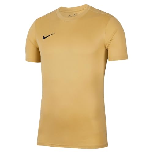 Nike Herren T-shirt M NK DRY Park VII JSY SS, jersey Gold/black, M, BV6708 von Nike