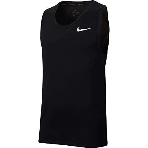 Nike Herren Tanktop Pro, Black/Dark Grey, L, CJ4609-010 von Nike