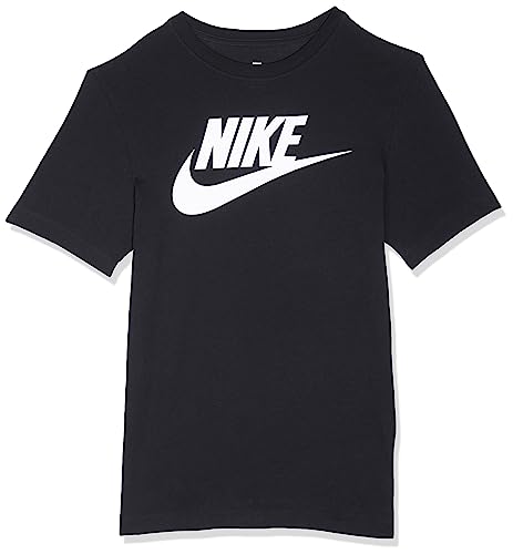 Nike Herren Sportswear Futura Icon T-Shirt, Black/White, L von Nike