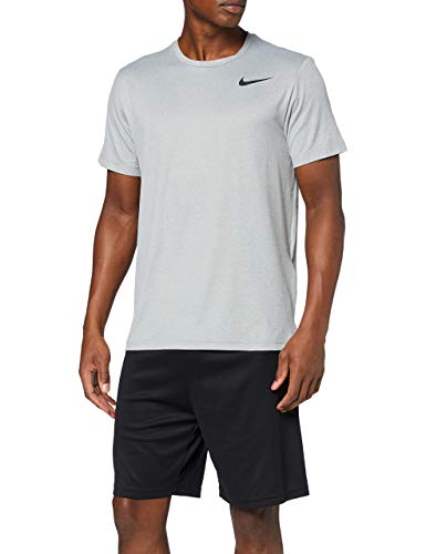 Nike Herren Top Hpr Dri-Fit T-Shirt, Smoke Grey/Lt Smoke Grey/Htr/B, L Nike Herren Top Hpr Dri-Fit T-Shirt, Smoke Grey/Lt Smoke Grey/Htr/B, L von Nike
