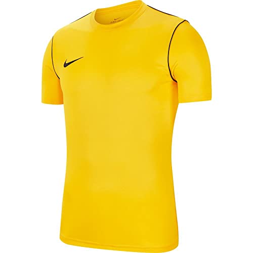 Nike BV6883-719 M NK DF PARK20 TOP SS Sweatshirt Herren Tour Yellow/Black/(Black) Größe S von Nike