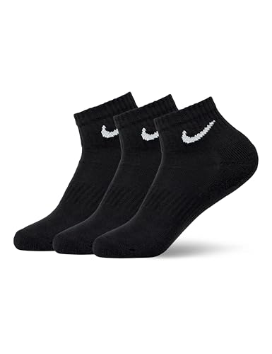 Nike Herren Everyday Cushion Ankle-sx7667 Socken, 3er Pack, Schwarz (Black/White/010), 46-50 EU Nike Herren Everyday Cushion Ankle-sx7667 Socken, 3er Pack, Schwarz (Black/White/010), 46-50 EU von Nike