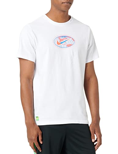 Nike Herren Worldwide Globe T-Shirt, White, M Nike Herren Worldwide Globe T-Shirt, White, M von Nike