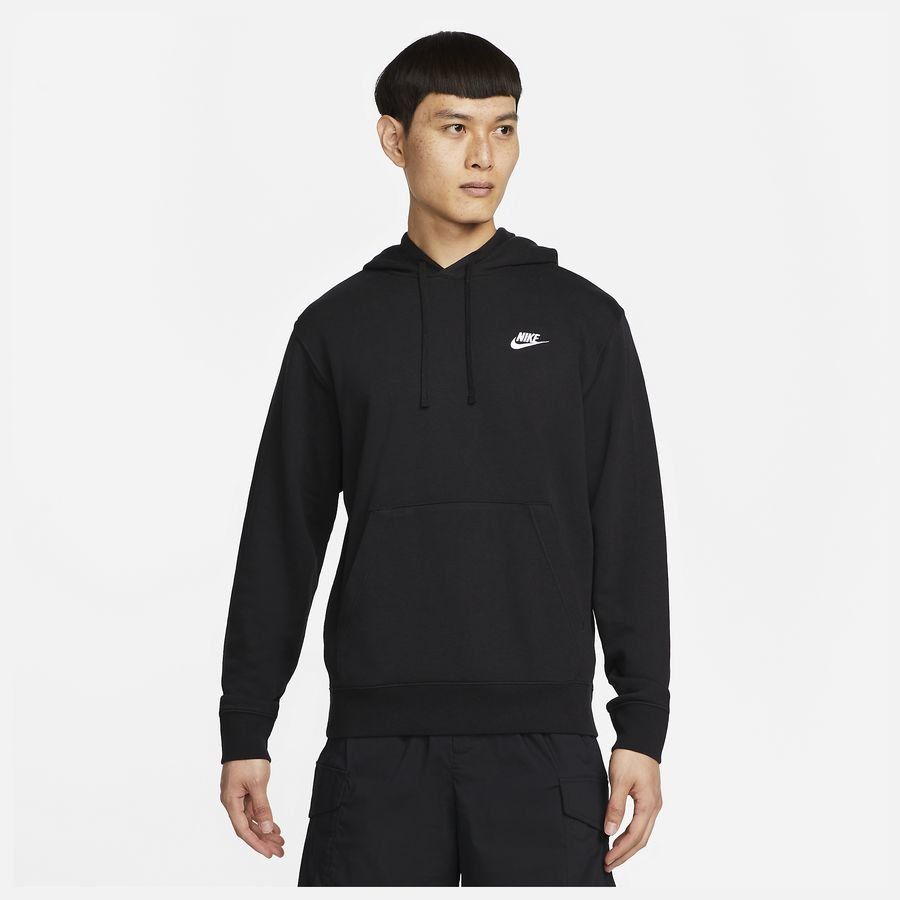 Nike Hoodie NSW Club - Schwarz/Weiß von Nike