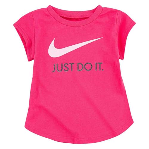 Nike INTERNATIONAL 16F245 - Swoosh JDI S/S Tee A72 DK Hyper PINK A72 DK Hyper PINK Gr. 80/86 von Nike