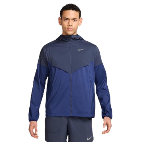 Nike Impossibly Light Windrunner Laufjacke (Herren), Thunder Blue/Thunder Blue/Blue Void, HV6521-437, M von Nike