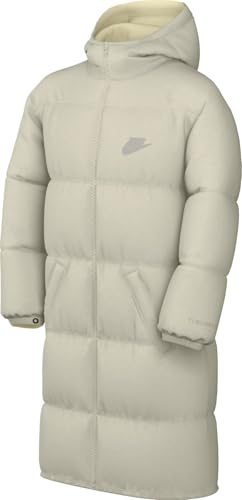 Nike Unisex Kinder Therma-fit Ultimate Repel Parka Mit Kapuze Für Ältere Jacke, Light Bone/Coconut Milk/Lt Iron Ore, 12-13 Jahre EU von Nike