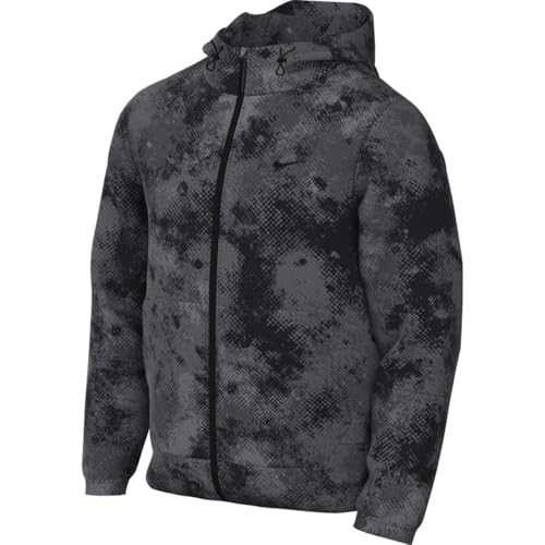 Nike Jacke Unlimited Camo Vielseitige, Wasserabweisende Jacke Für Herren, Black/Black, FZ1092-010, M von Nike