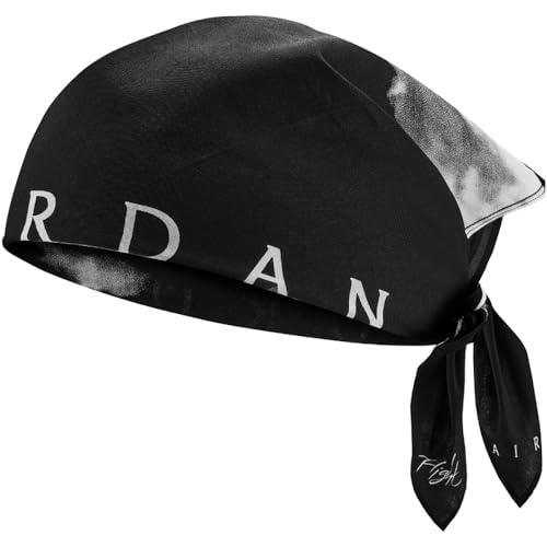 Nike Jordan Bandana aus Polyester in der Farbe black/white/white, J.100.4164.027.OS von Nike