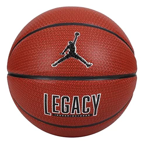 Jordan Legacy 2.0 8P In/Out Ball J1008253-855, Unisex basketballs, Orange, 7 EU von Nike