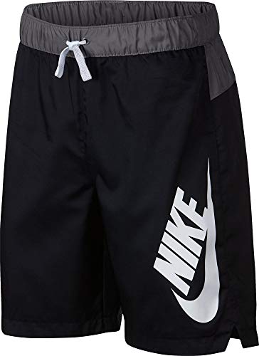 Nike Jungen B NSW Woven Short Sport, Black/Gunsmoke/White, S Nike Jungen B NSW Woven Short Sport, Black/Gunsmoke/White, S von Nike