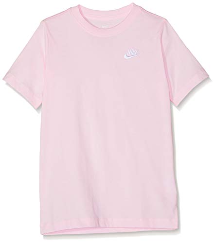 Nike Jungen Futura T-Shirt, Pink Foam/White, M von Nike