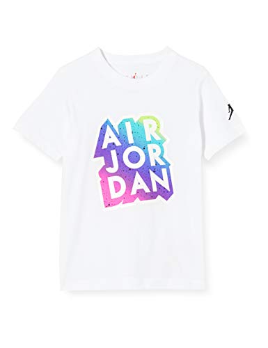 Nike Jungen Mj Ss Crew Tee T-Shirt, weiß, 5-6Y Nike Jungen Mj Ss Crew Tee T-Shirt, weiß, 5-6Y von Nike
